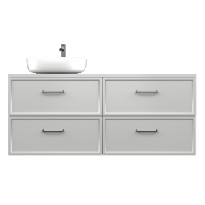 AURUM | Jasna szarość 120 | szafka wisząca pod umywalkę