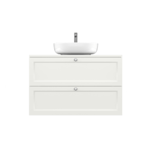 RUBINO | Signal white 80 | szafka wisząca pod umywalkę