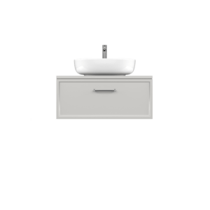 AURUM | Jasna szarość 60 | szafka wisząca pod umywalkę