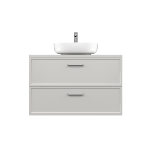 AURUM | Jasna szarość 80 | szafka wisząca pod umywalkę