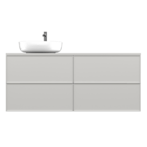 KONA | Jasna szarość 120 | szafka wisząca pod umywalkę