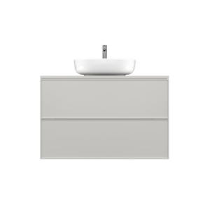 KONA | Jasna szarość 80 | szafka wisząca pod umywalkę
