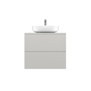 SIMPLI | Jasna szarość 60 | szafka wisząca pod umywalkę