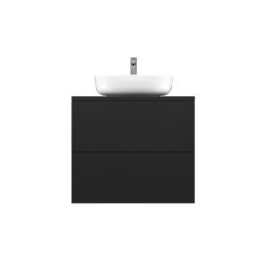 SIMPLI | Signal black 60 | szafka wisząca pod umywalkę