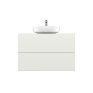 SIMPLI | Signal white 80 | szafka wisząca pod umywalkę