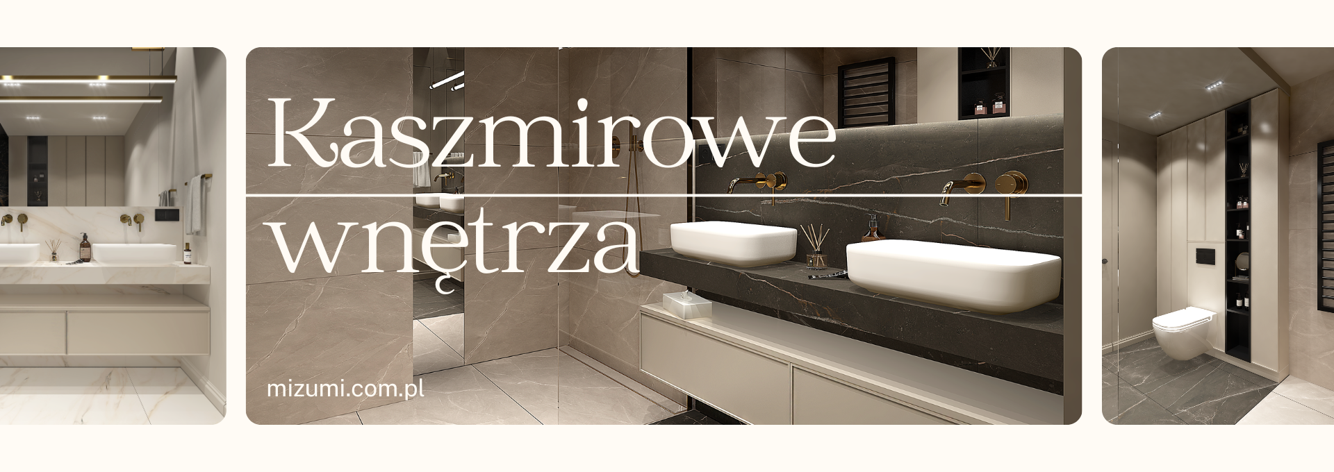 Kaszmirowe meble łazienkowe – elegancja, która ociepla wnętrze