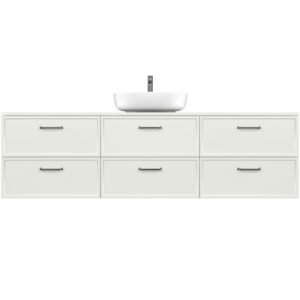 AURUM | Signal White 180×50 | szafka łazienkowa z szufladami