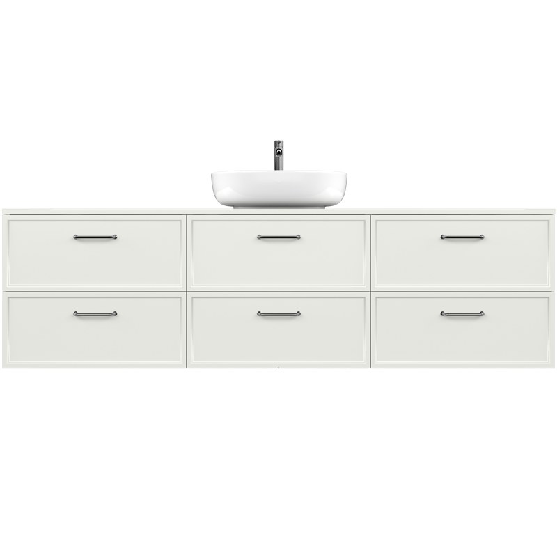AURUM | Signal White 180×50 | szafka łazienkowa z szufladami
