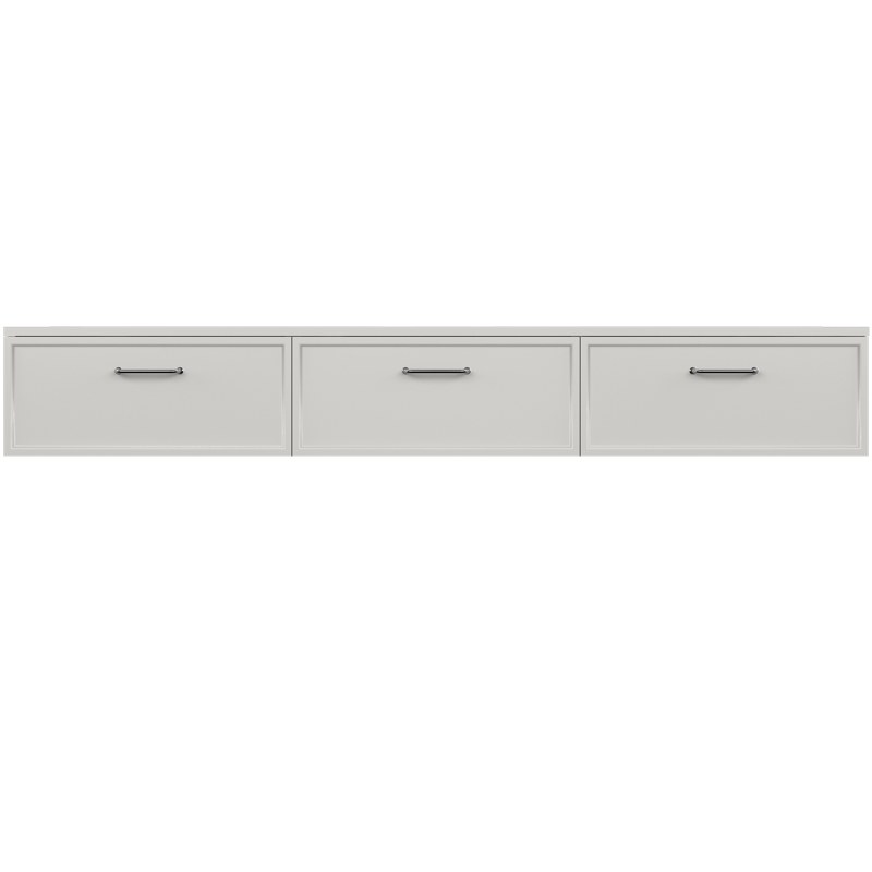 AURUM | Soft Grey 180×25 | szafka RTV pod telewizor