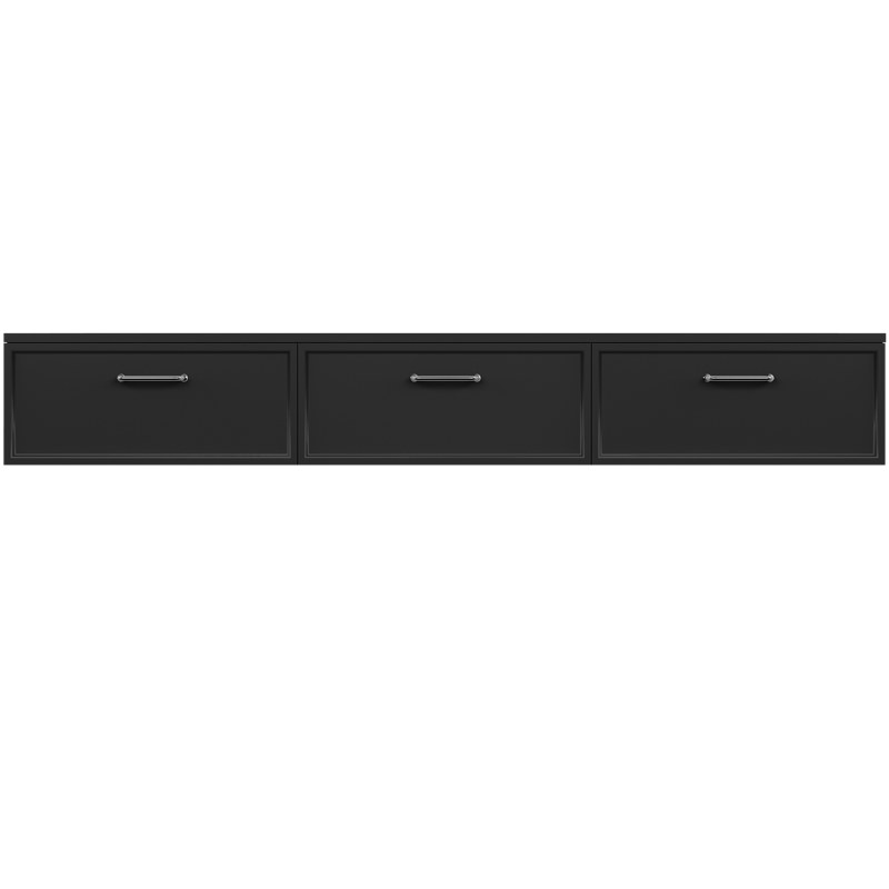 AURUM | Signal Black 180×25 | szafka RTV pod telewizor