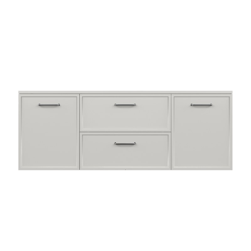 AURUM | Soft Grey 140×50 | komoda z szufladami