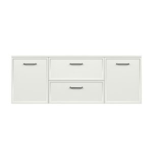 AURUM | Signal White 140×50 | komoda z szufladami