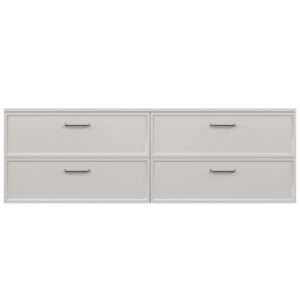 AURUM Soft Grey 160×50 komoda z szufladami