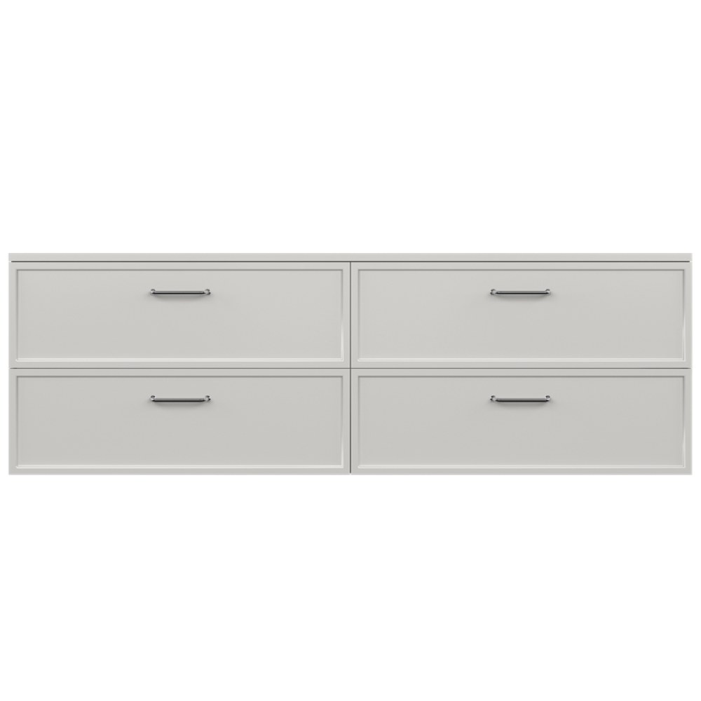 AURUM | Soft Grey 160×50 | komoda z szufladami