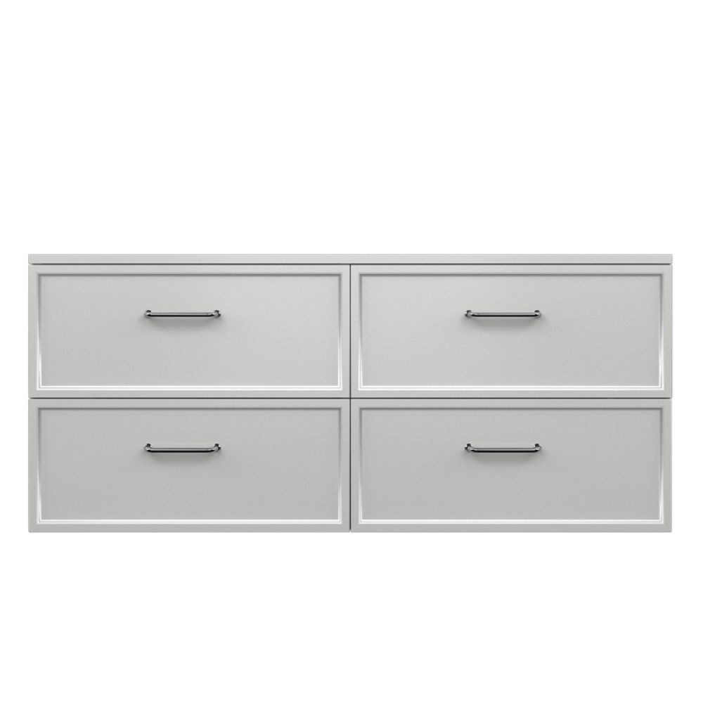 AURUM | Soft Grey 120×50 | komoda z szufladami