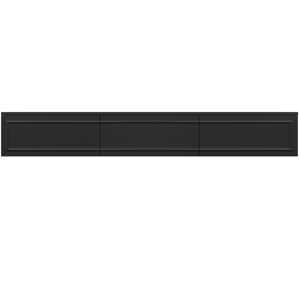 MOLDI Signal Black 180×25 szafka ze sztukateryjnym frontem
