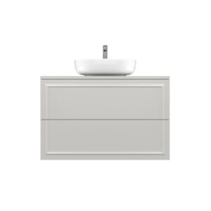 MOLDI Soft Grey 80×50 szafka ze sztukateryjnym frontem