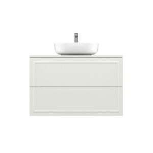 MOLDI Signal White 80×50 szafka ze sztukateryjnym frontem